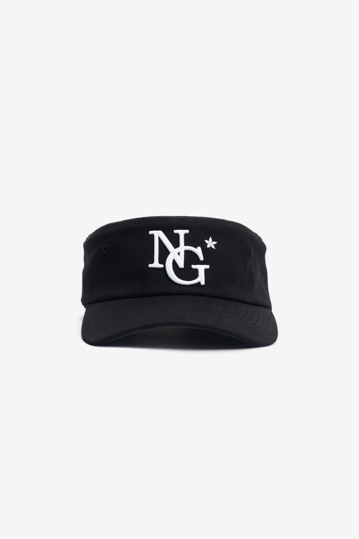 Neu Garde Standard Cap in black cotton canvas