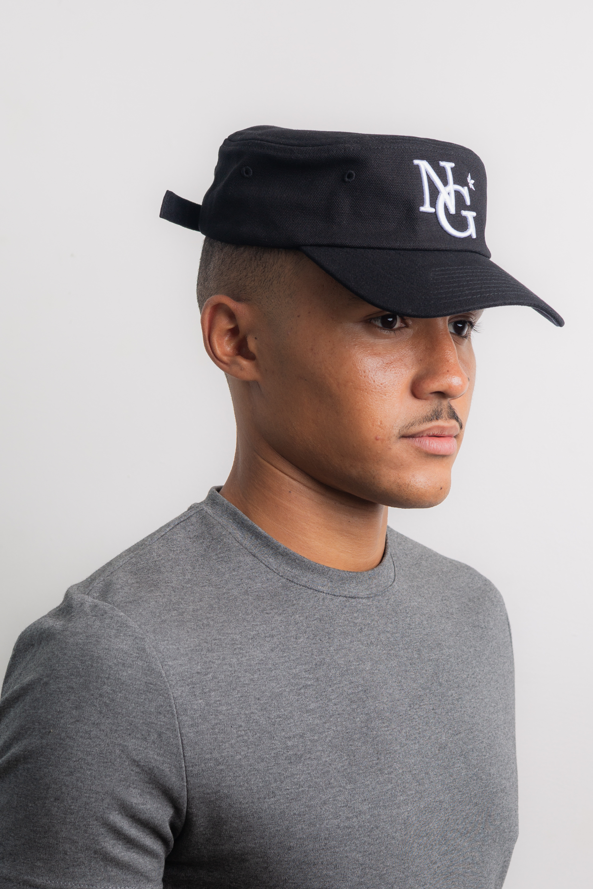 Neu Garde Standard Cap, Black Canvas – view 4