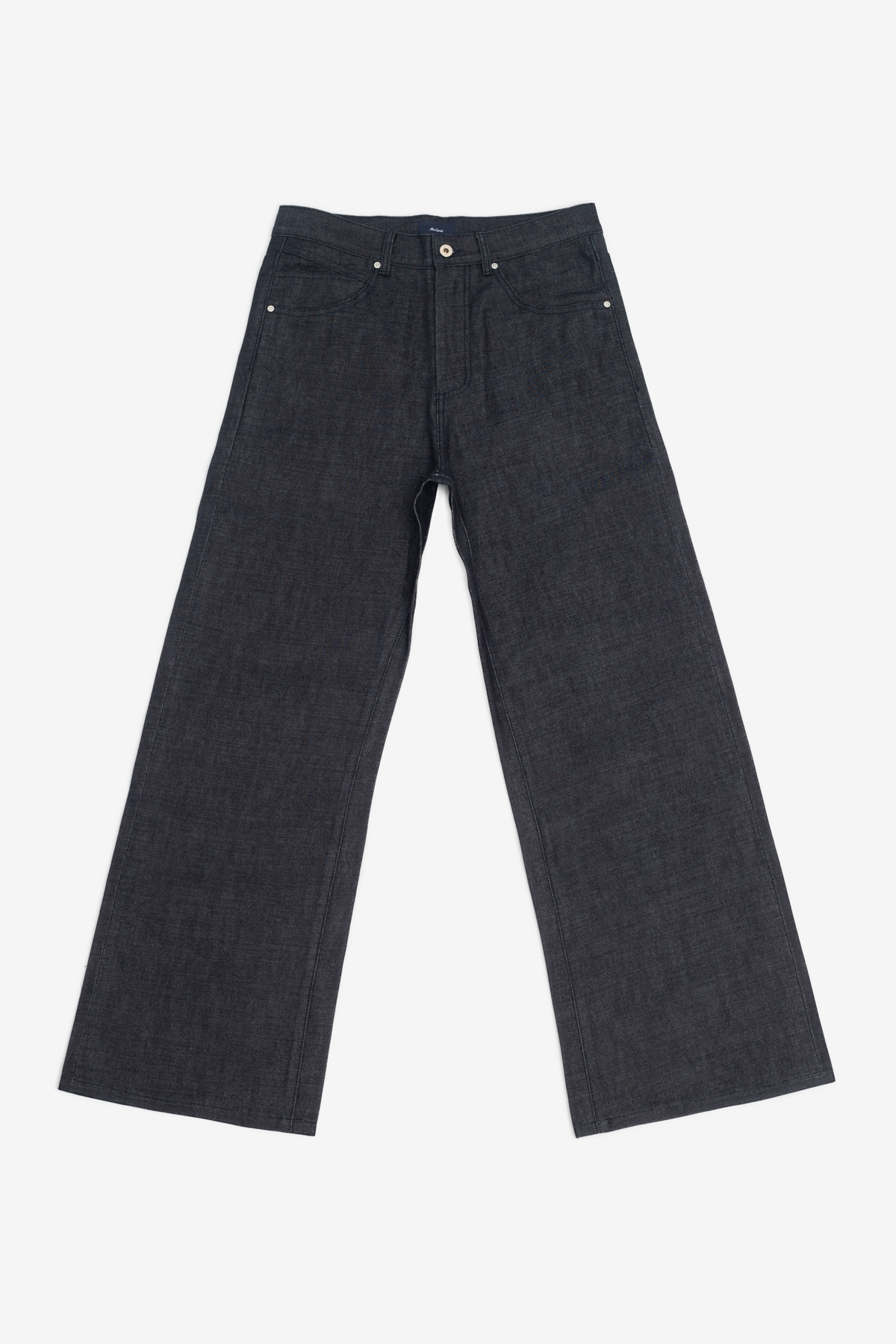 Neu Garde Entre Cut Denim in Raw Indigo selvedge