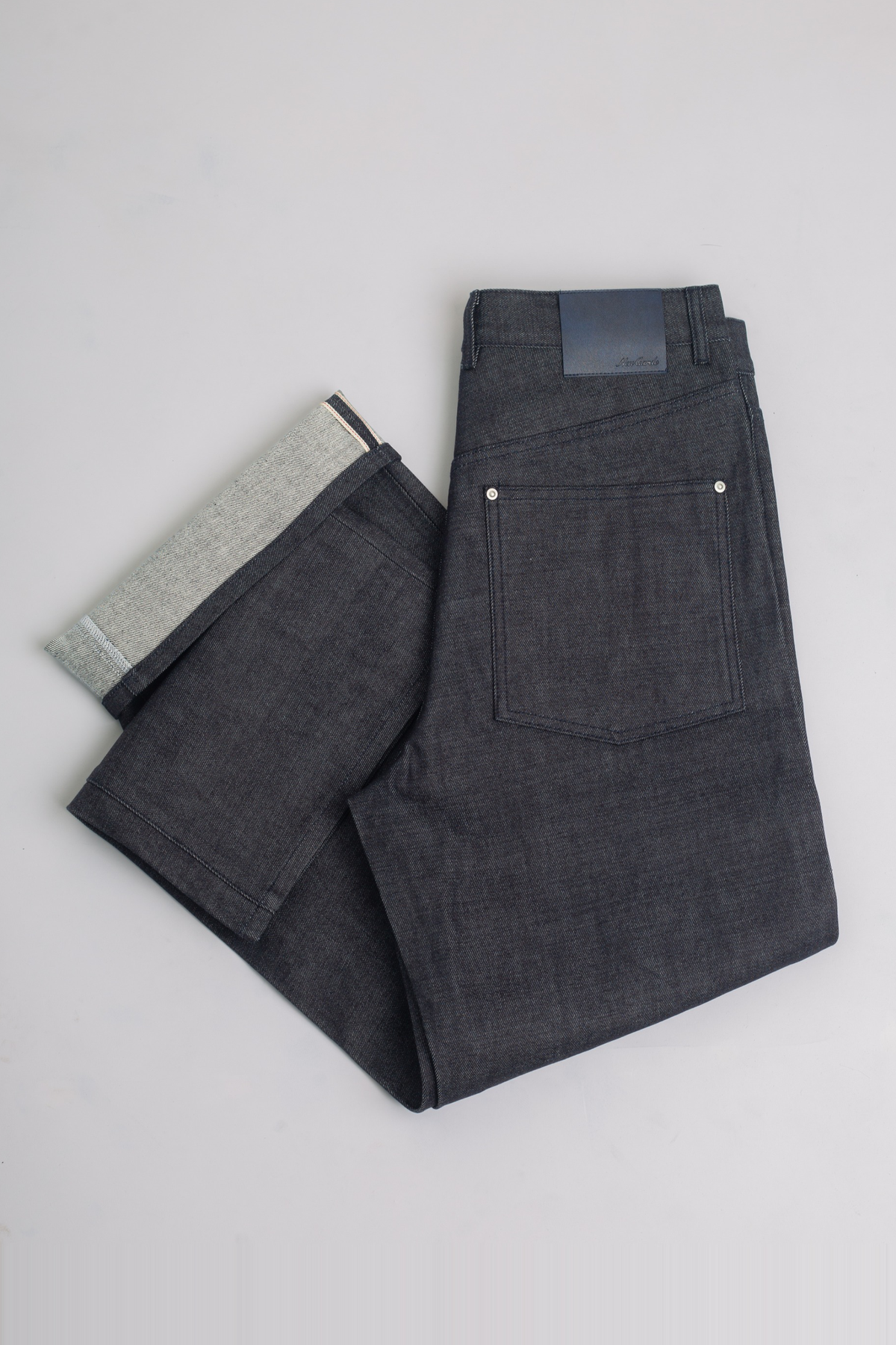 Neu Garde Entre Cut Denim, Raw Indigo – view 3